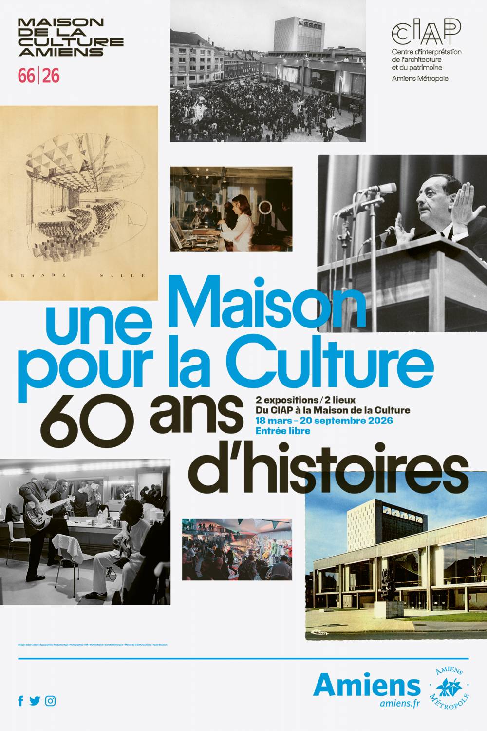 Exposition “Une Maison pour la Culture, 60 ans d’histoires”